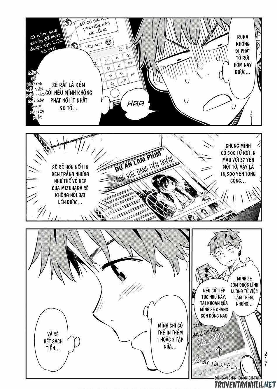 Kanojo, Okarishimasu 120 trang 8