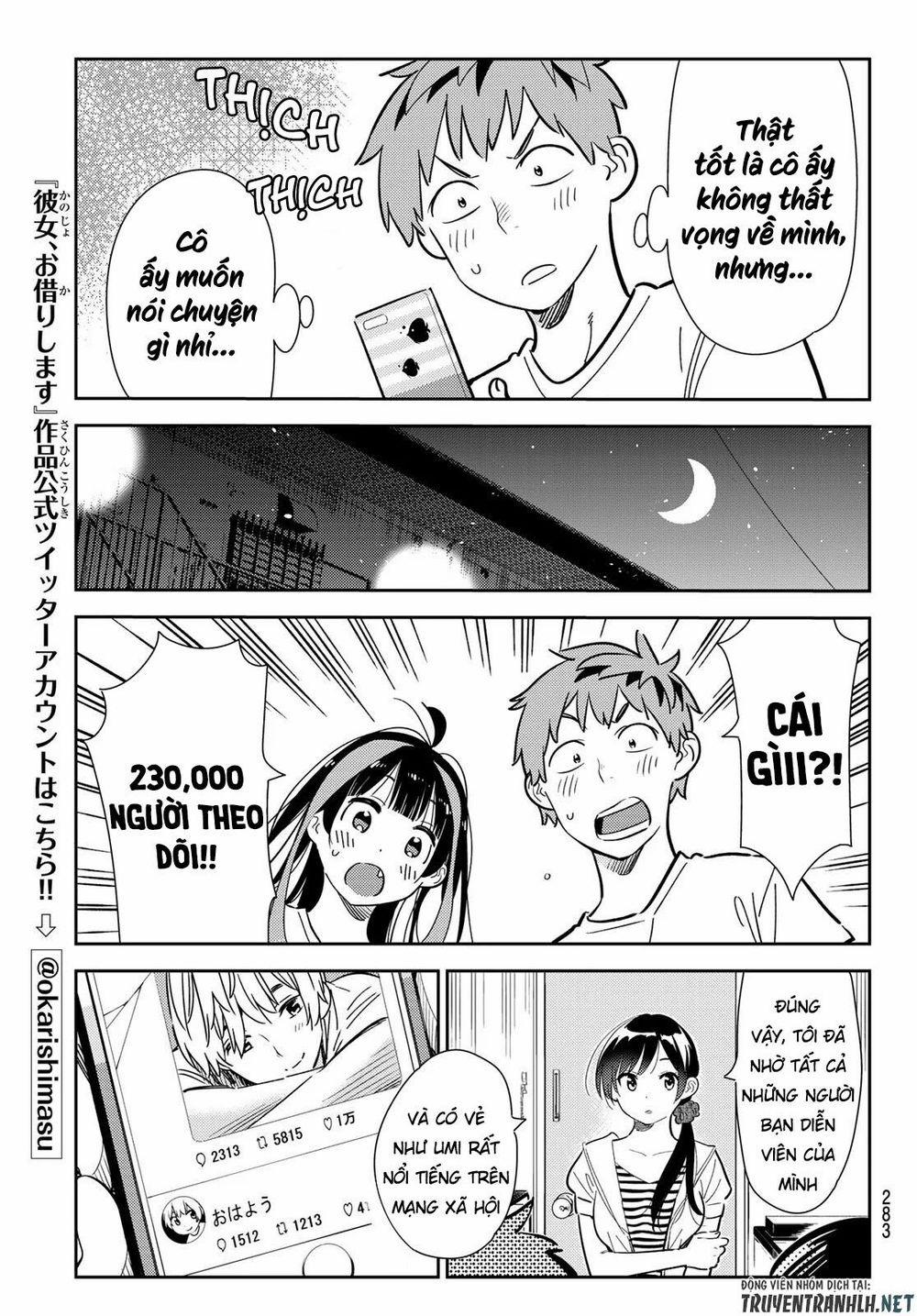 Kanojo, Okarishimasu 123 trang 16