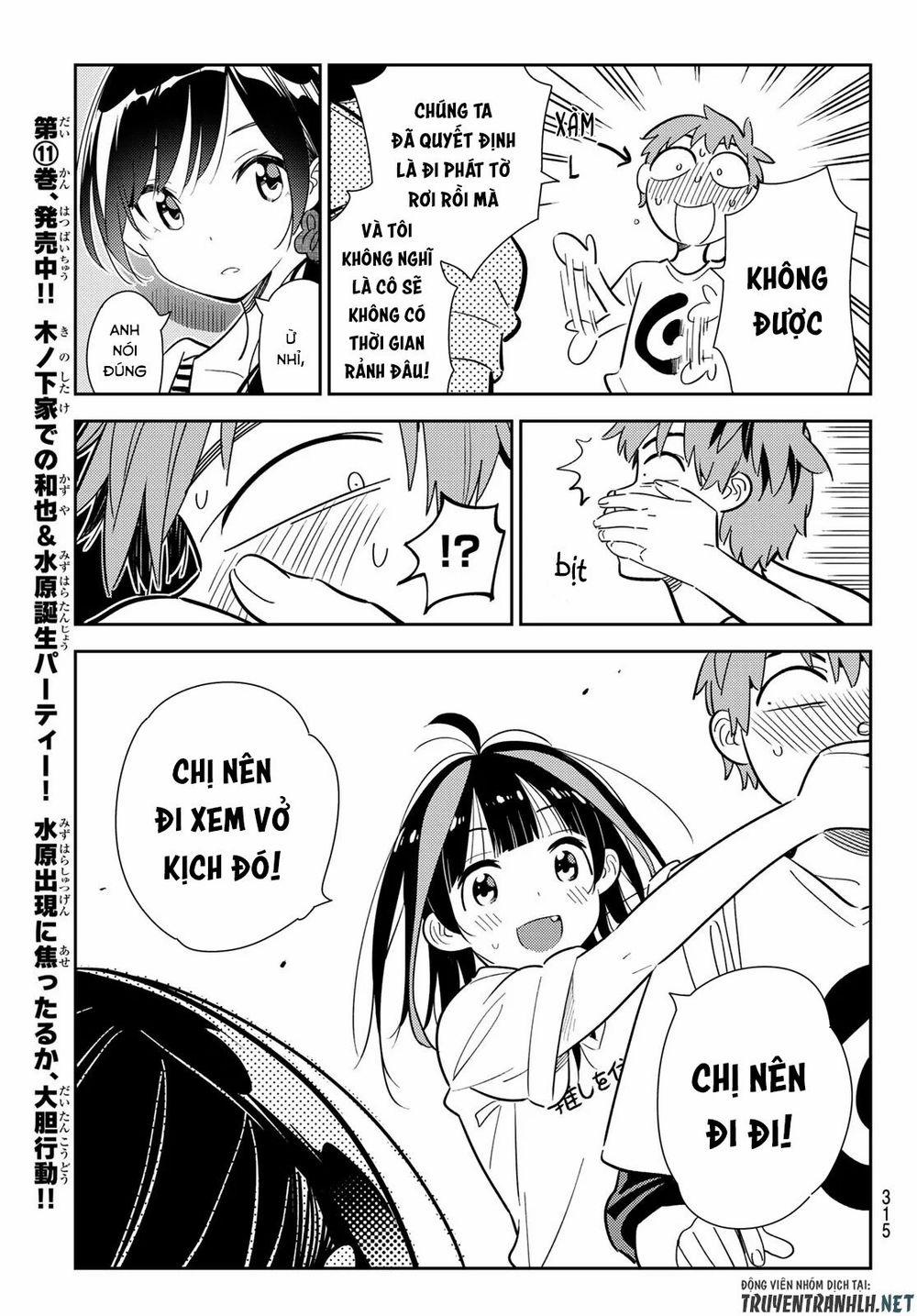 Kanojo, Okarishimasu 124 trang 8