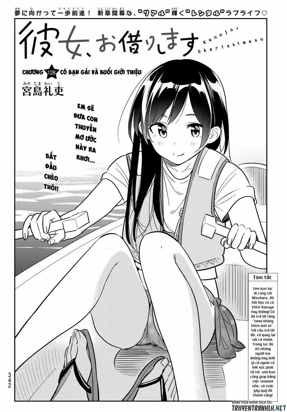 Kanojo, Okarishimasu 128 trang 3