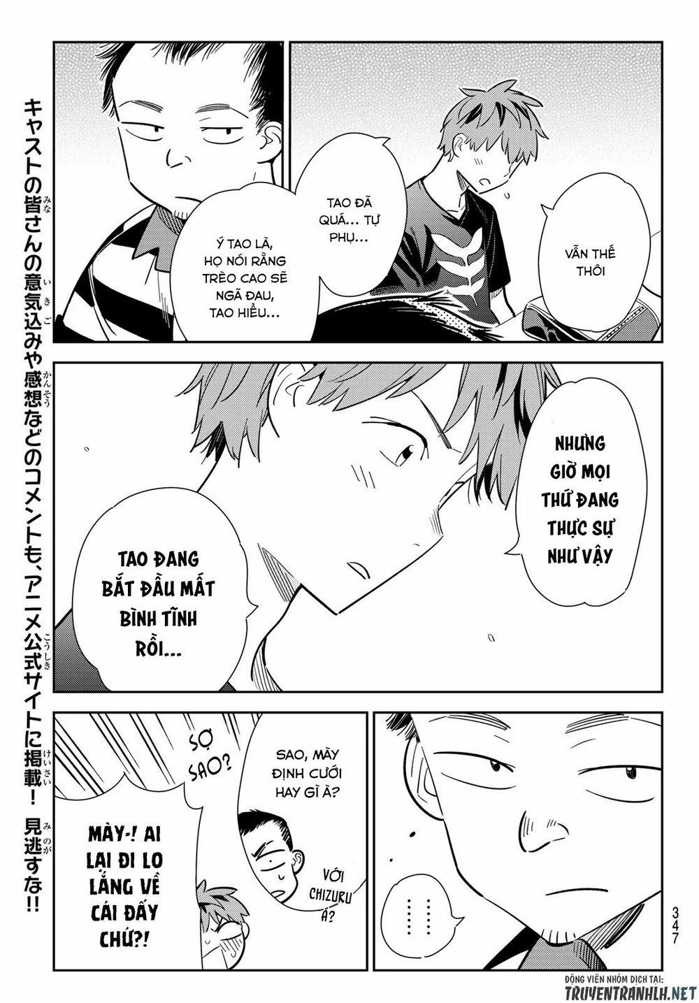 Kanojo, Okarishimasu 128 trang 8