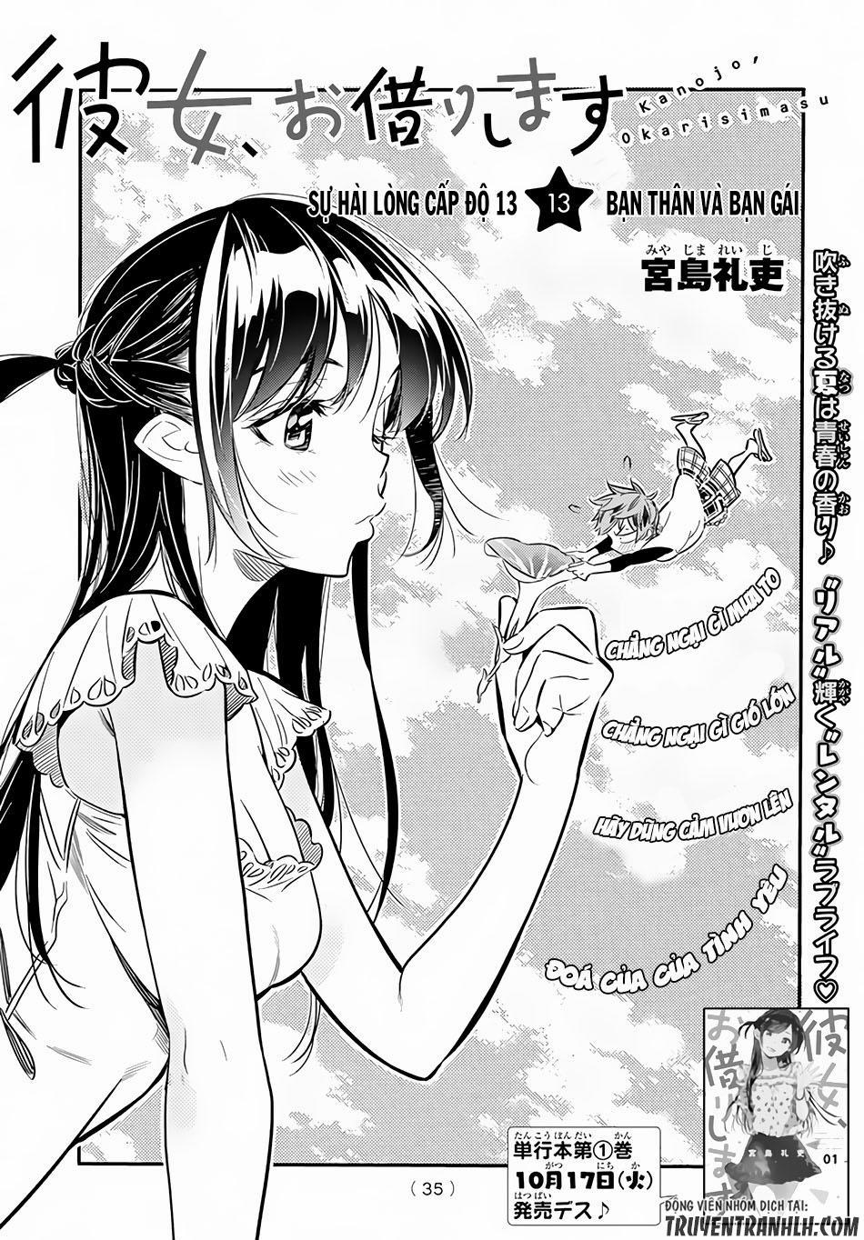Kanojo, Okarishimasu 13 trang 1