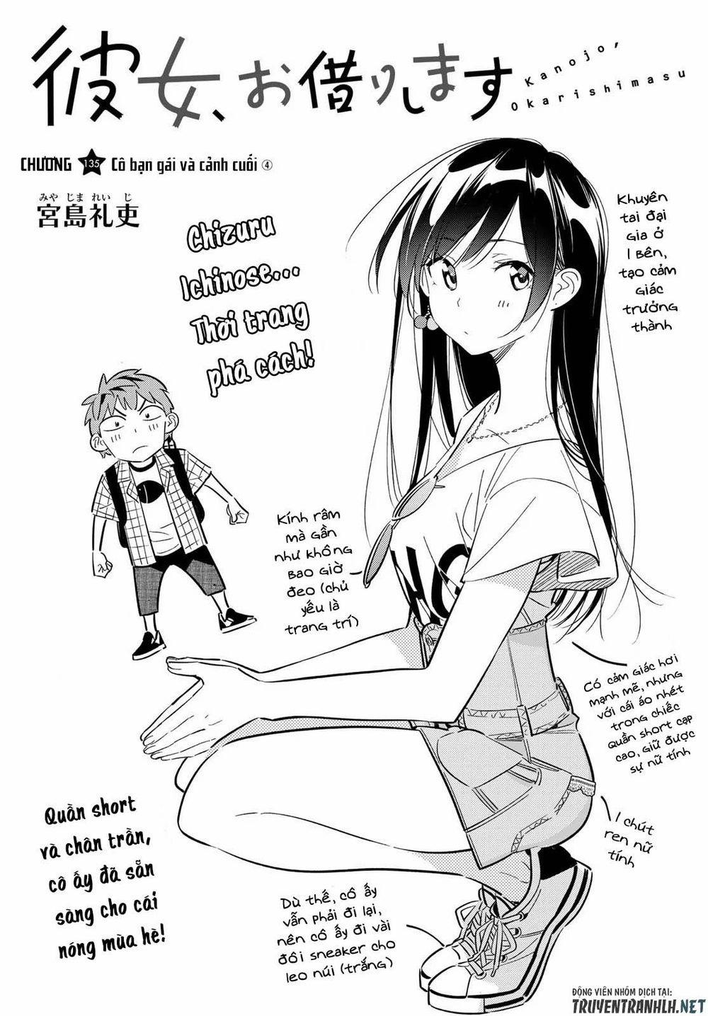 Kanojo, Okarishimasu 135 trang 2