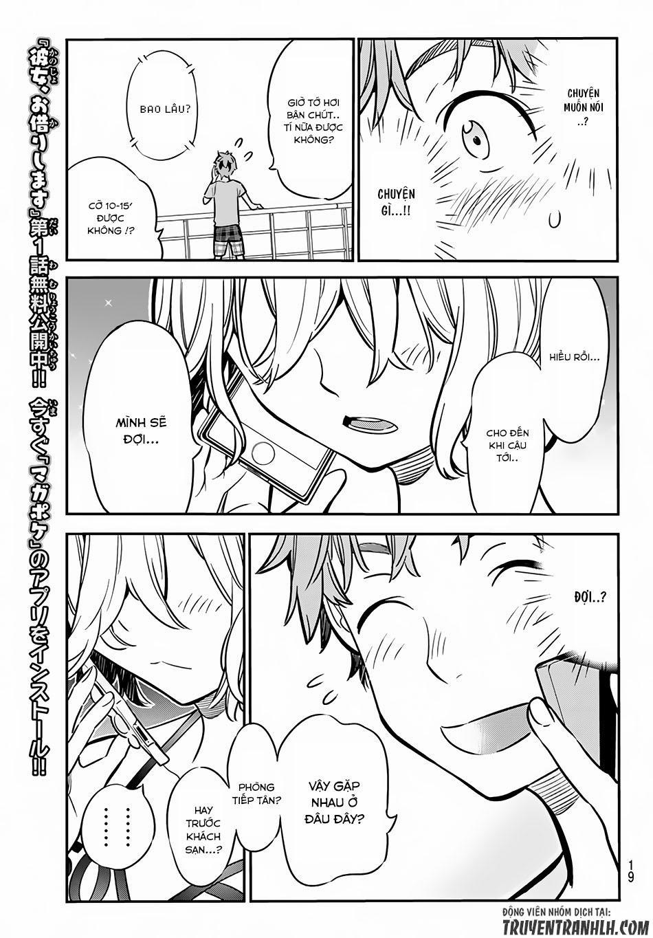 Kanojo, Okarishimasu 14 trang 9