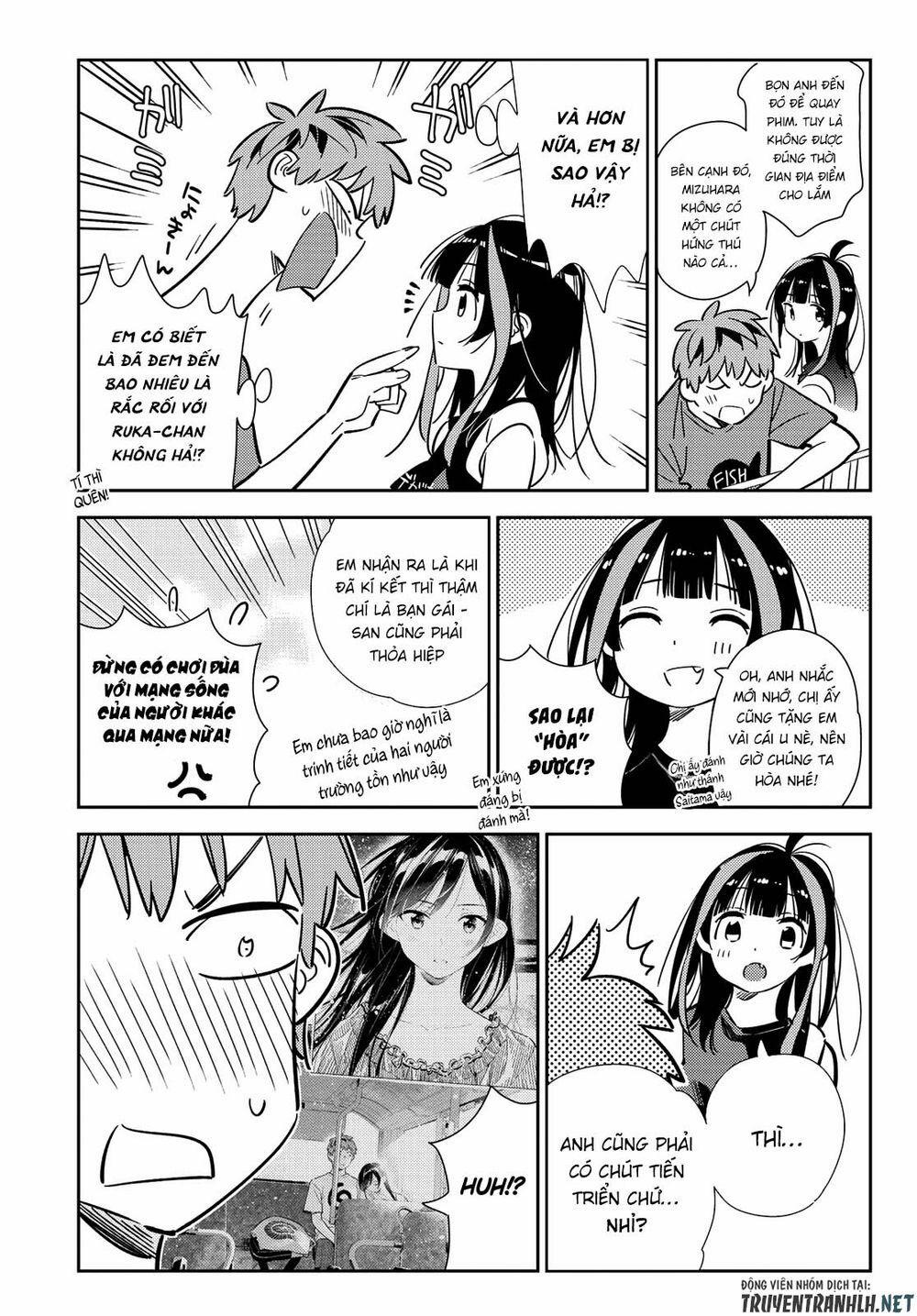 Kanojo, Okarishimasu 144 trang 8