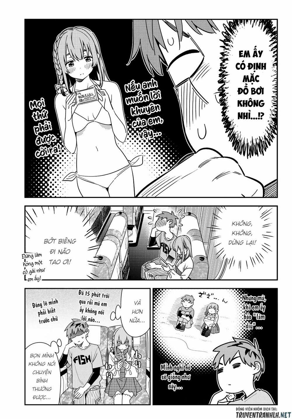 Kanojo, Okarishimasu 155 trang 6