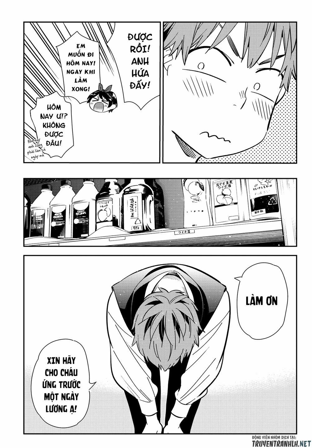 Kanojo, Okarishimasu 157 trang 10