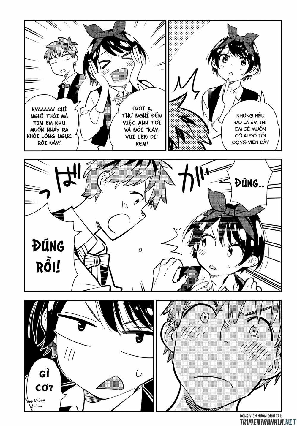 Kanojo, Okarishimasu 157 trang 6