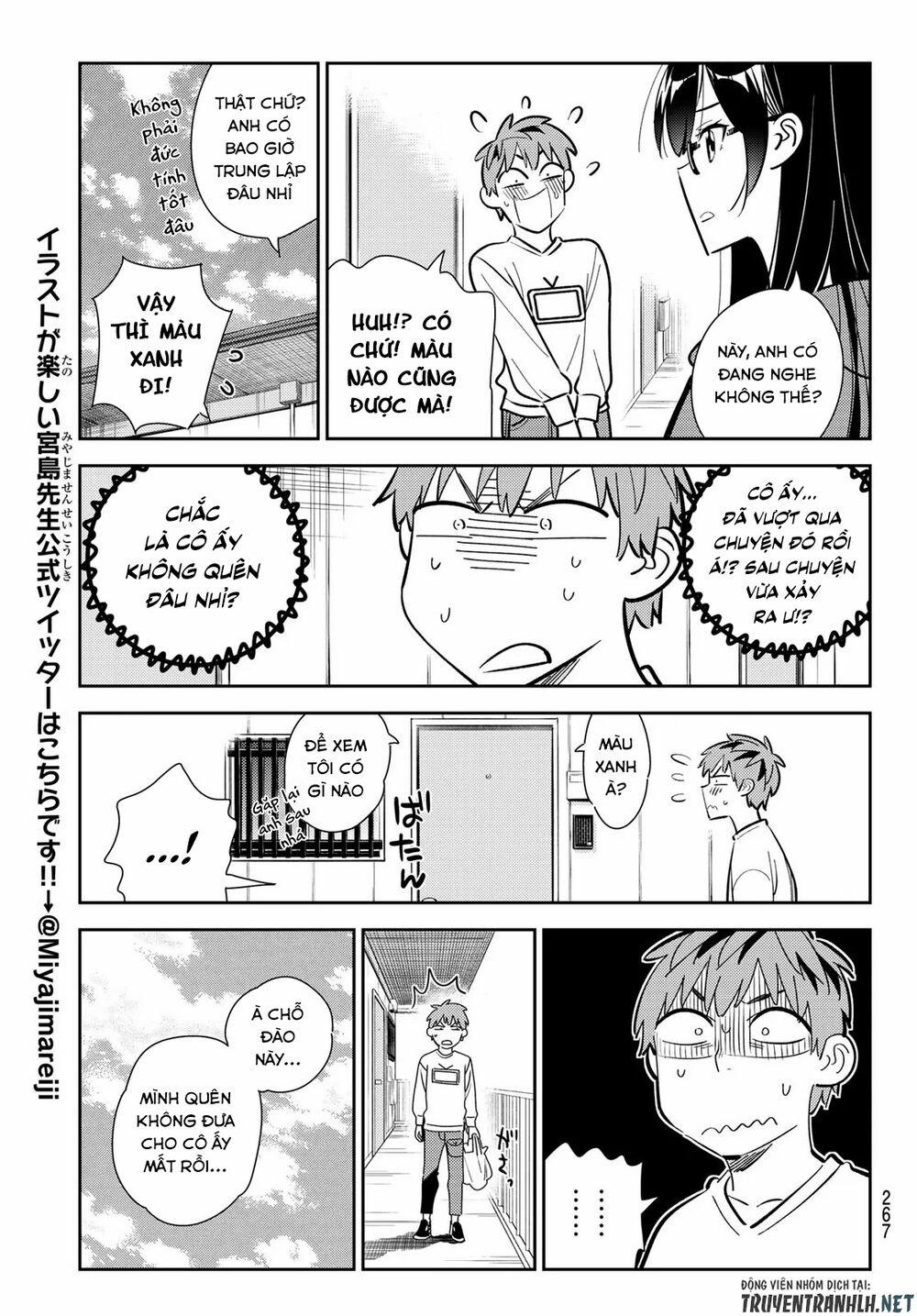 Kanojo, Okarishimasu 166 trang 12