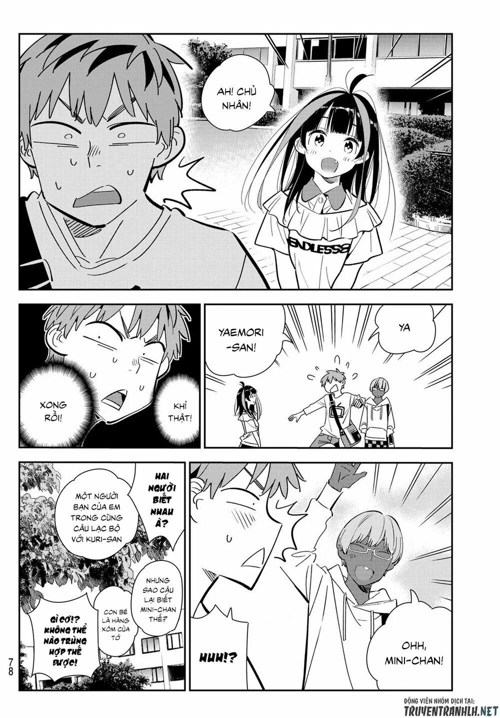 Kanojo, Okarishimasu 168 trang 10