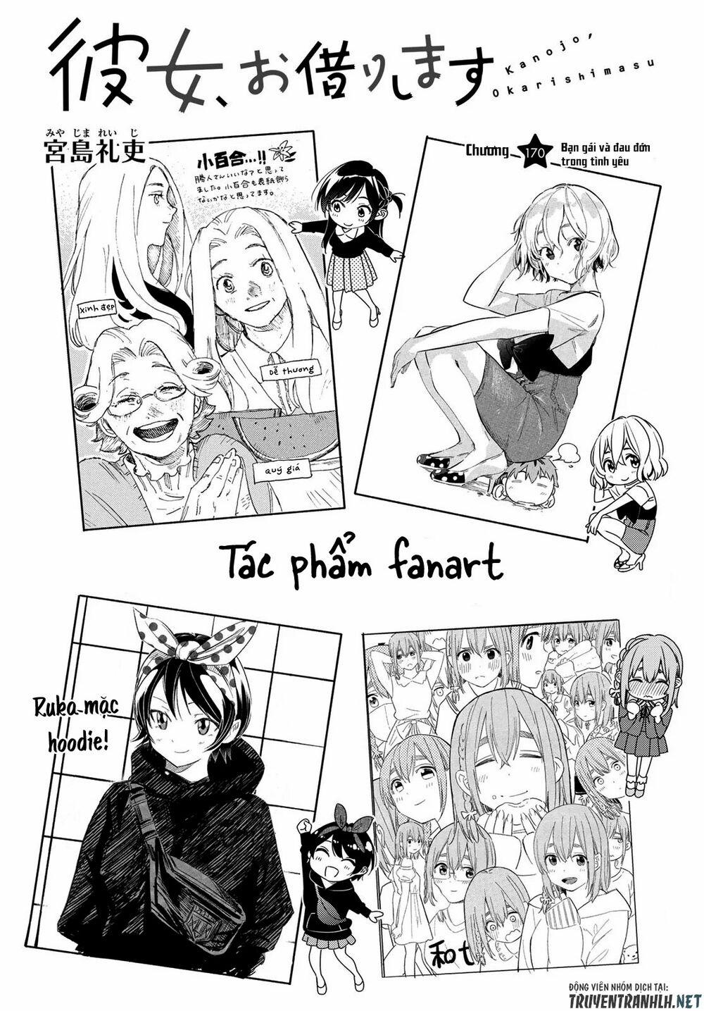 Kanojo, Okarishimasu 170 trang 3