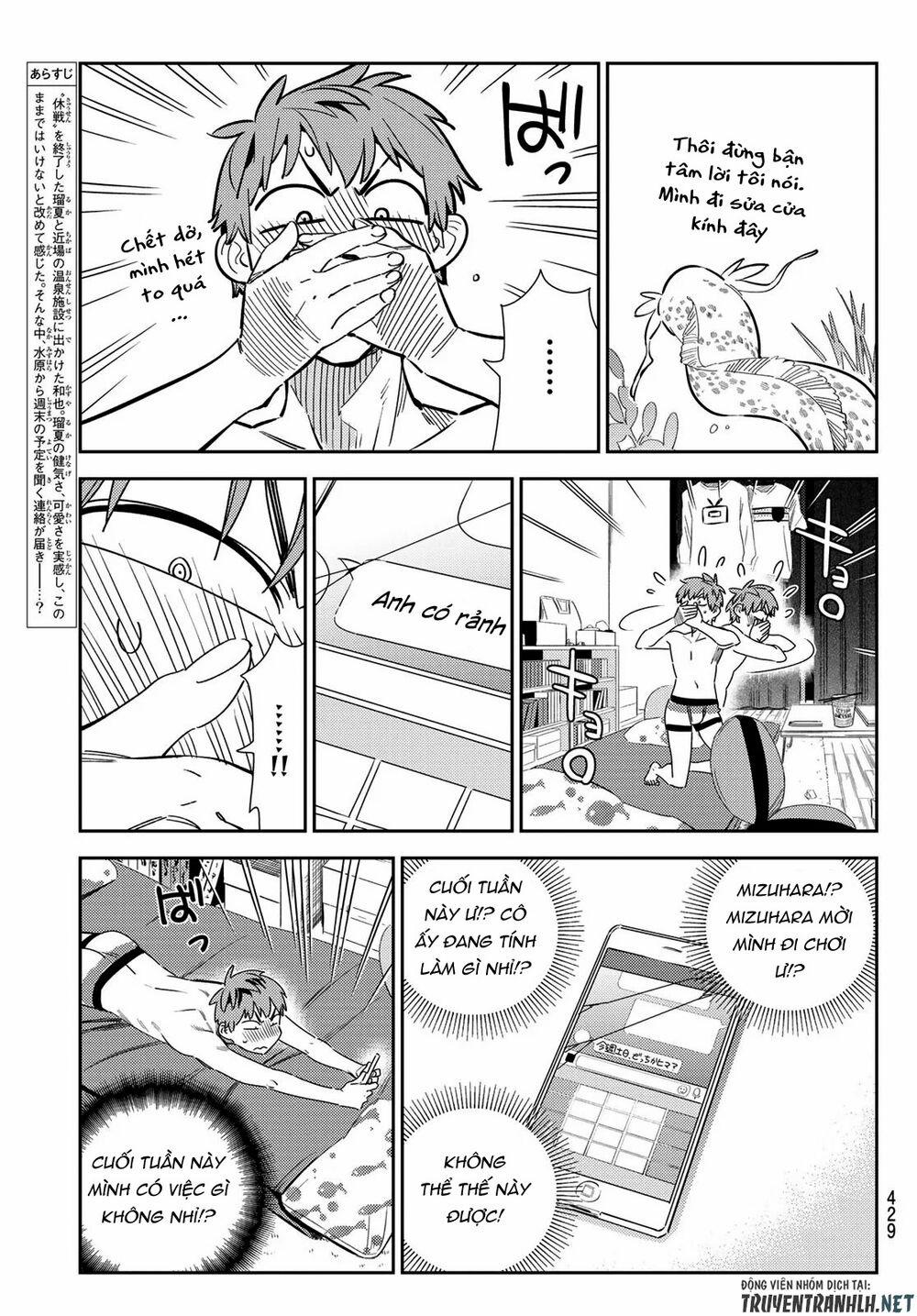 Kanojo, Okarishimasu 170 trang 4