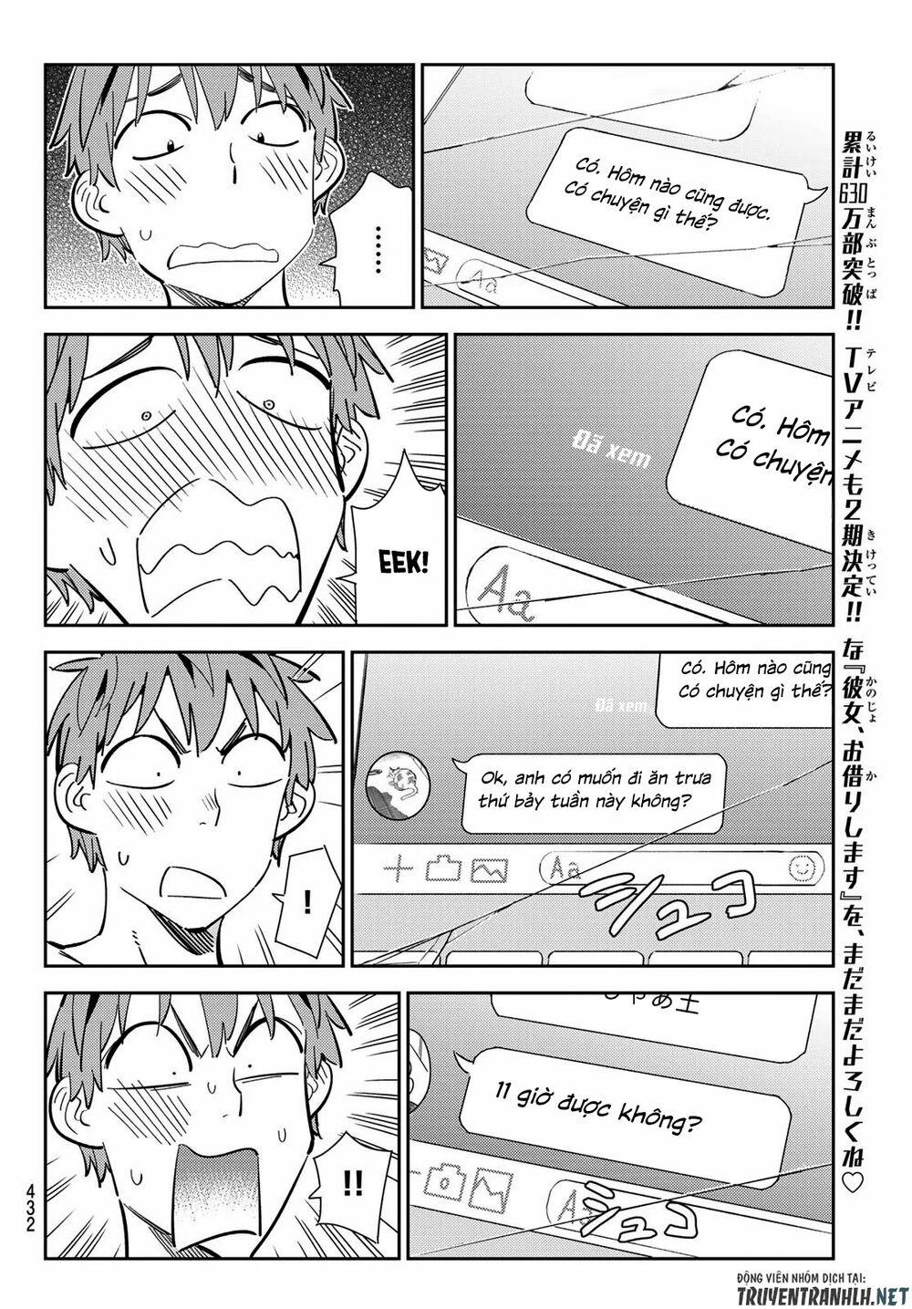 Kanojo, Okarishimasu 170 trang 7