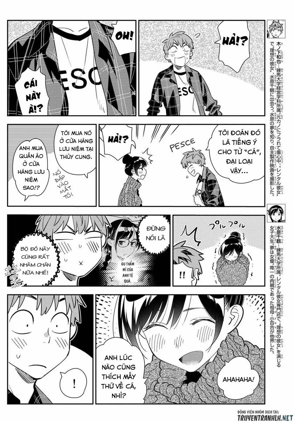 Kanojo, Okarishimasu 173 trang 6