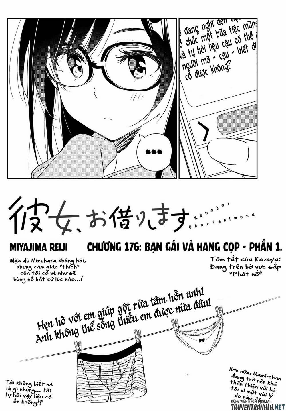 Kanojo, Okarishimasu 176 trang 4