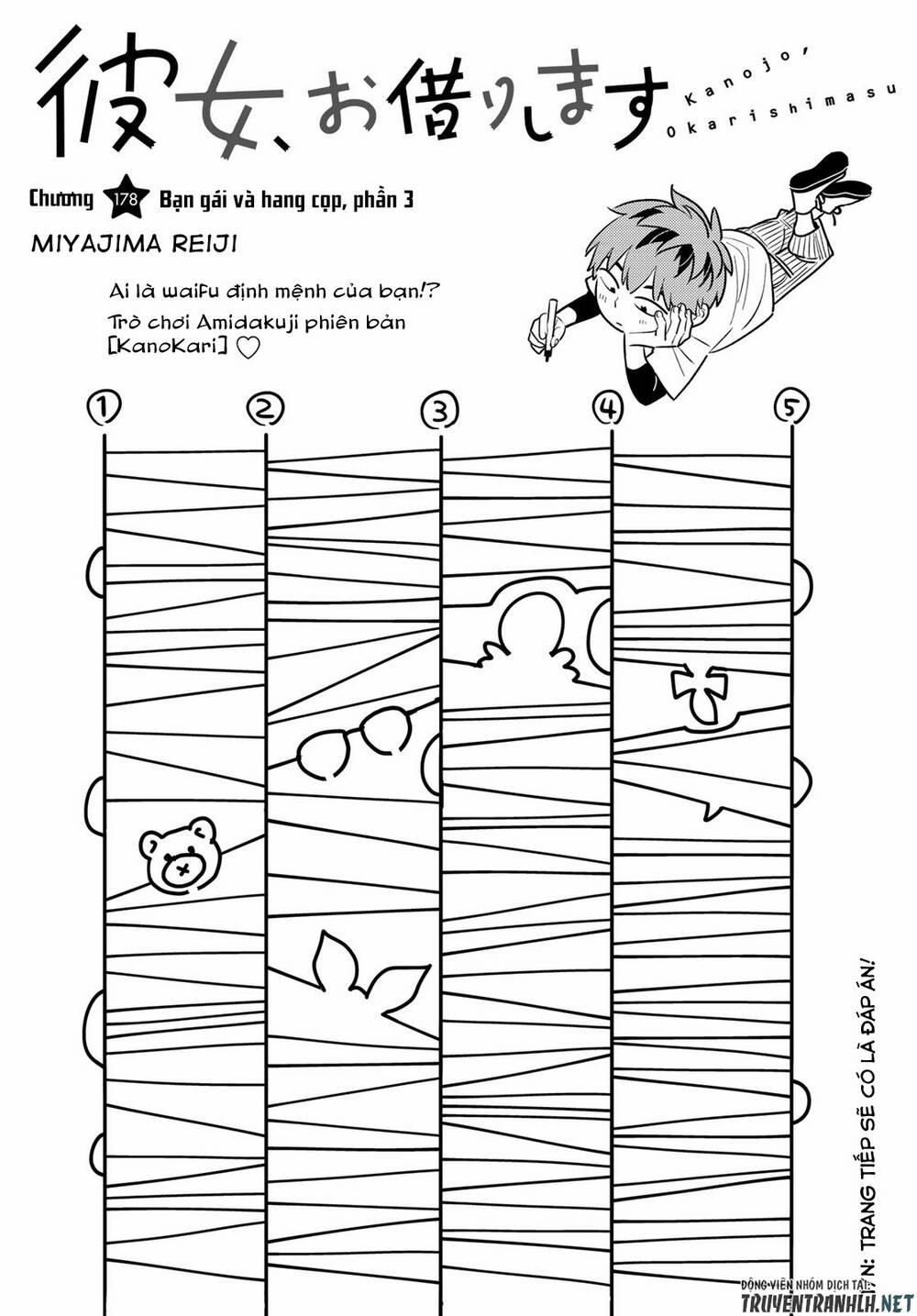 Kanojo, Okarishimasu 178 trang 2