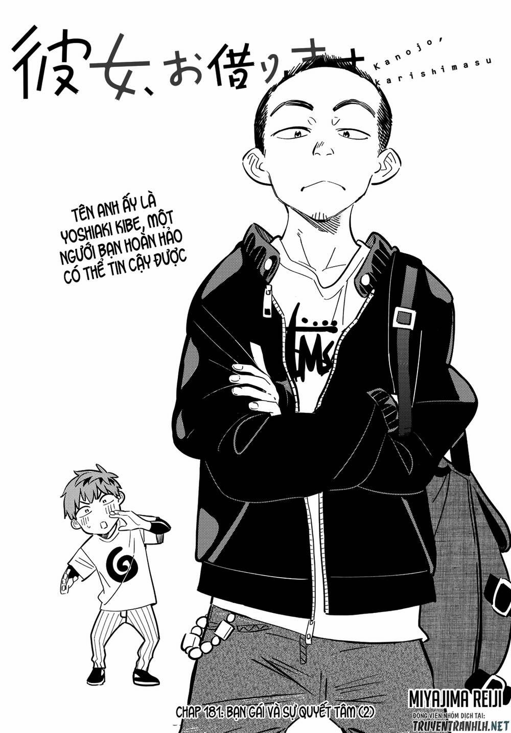 Kanojo, Okarishimasu 181 trang 3