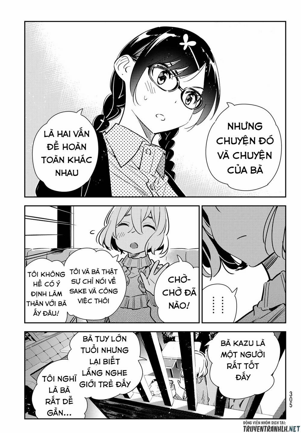 Kanojo, Okarishimasu 183 trang 16