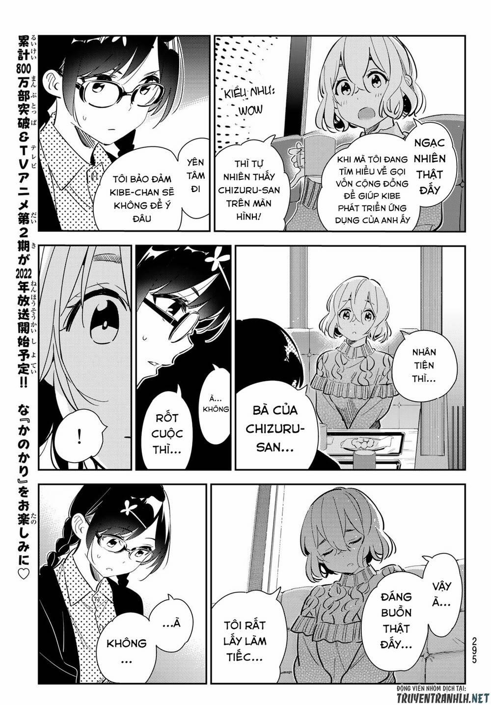 Kanojo, Okarishimasu 183 trang 6