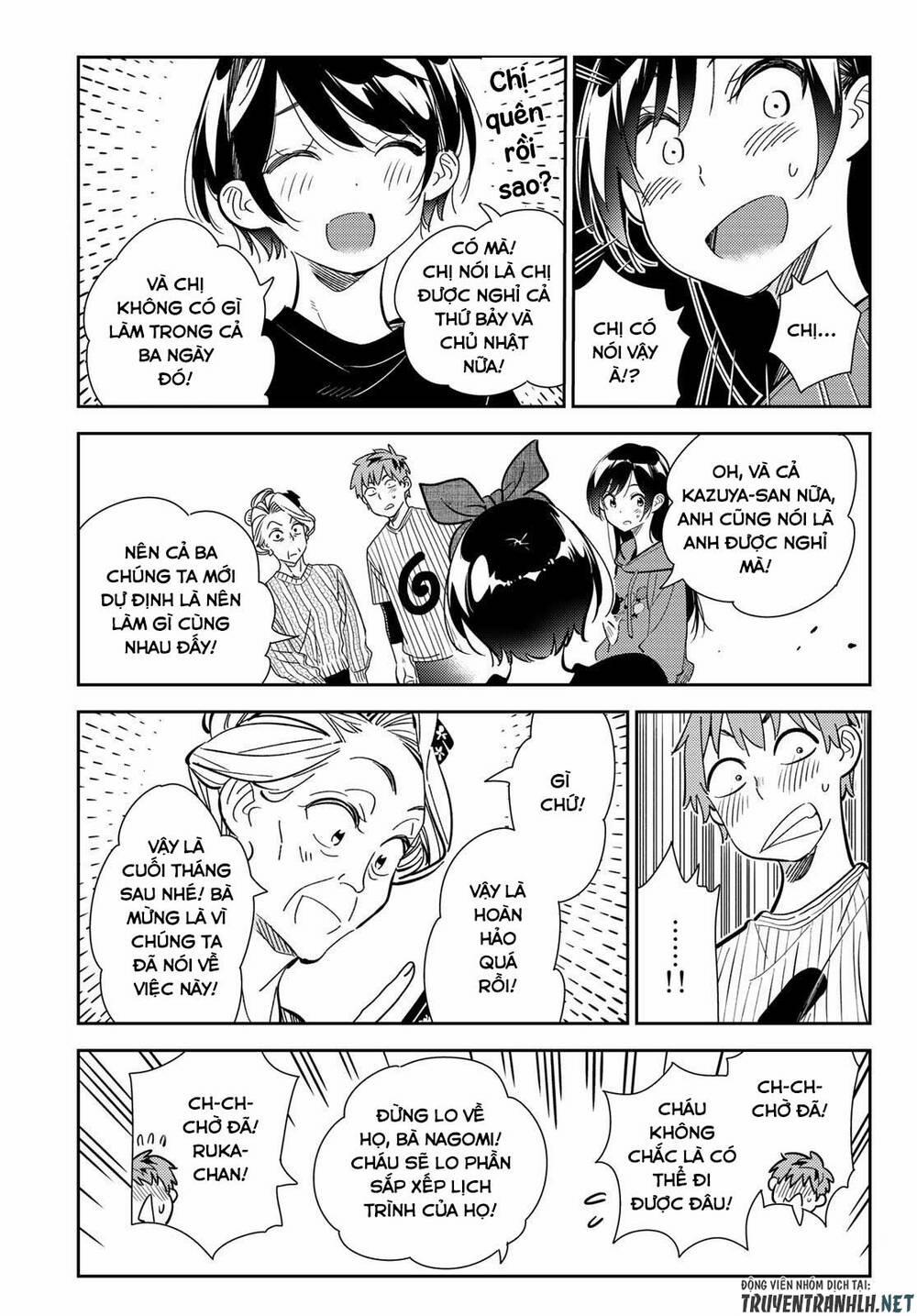 Kanojo, Okarishimasu 186 trang 14