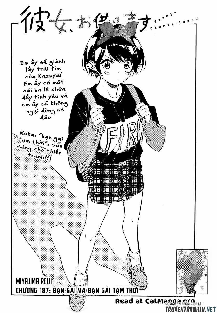 Kanojo, Okarishimasu 187 trang 3