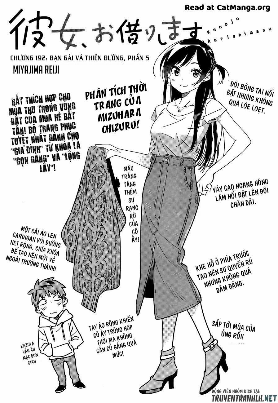 Kanojo, Okarishimasu 192 trang 3