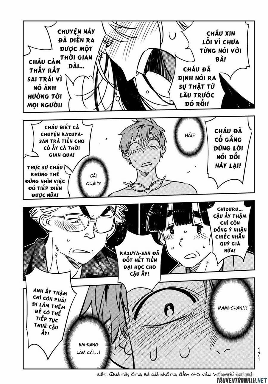 Kanojo, Okarishimasu 222 trang 16