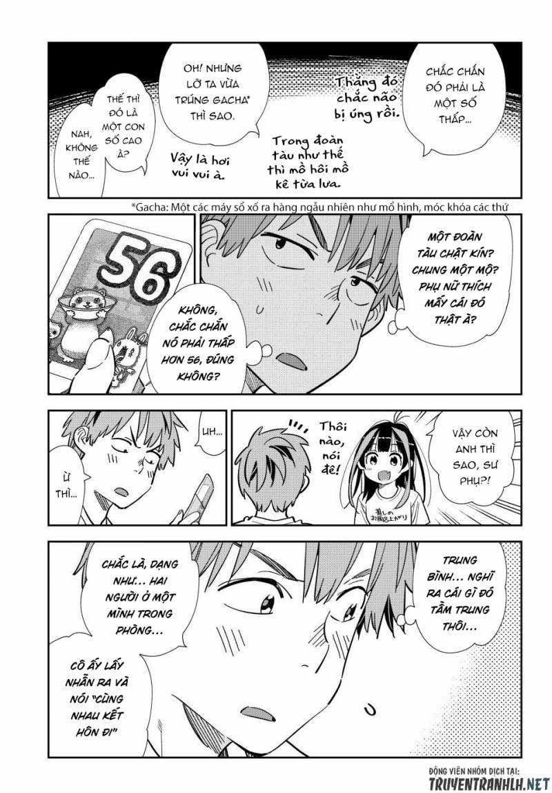 Kanojo, Okarishimasu 301 trang 6