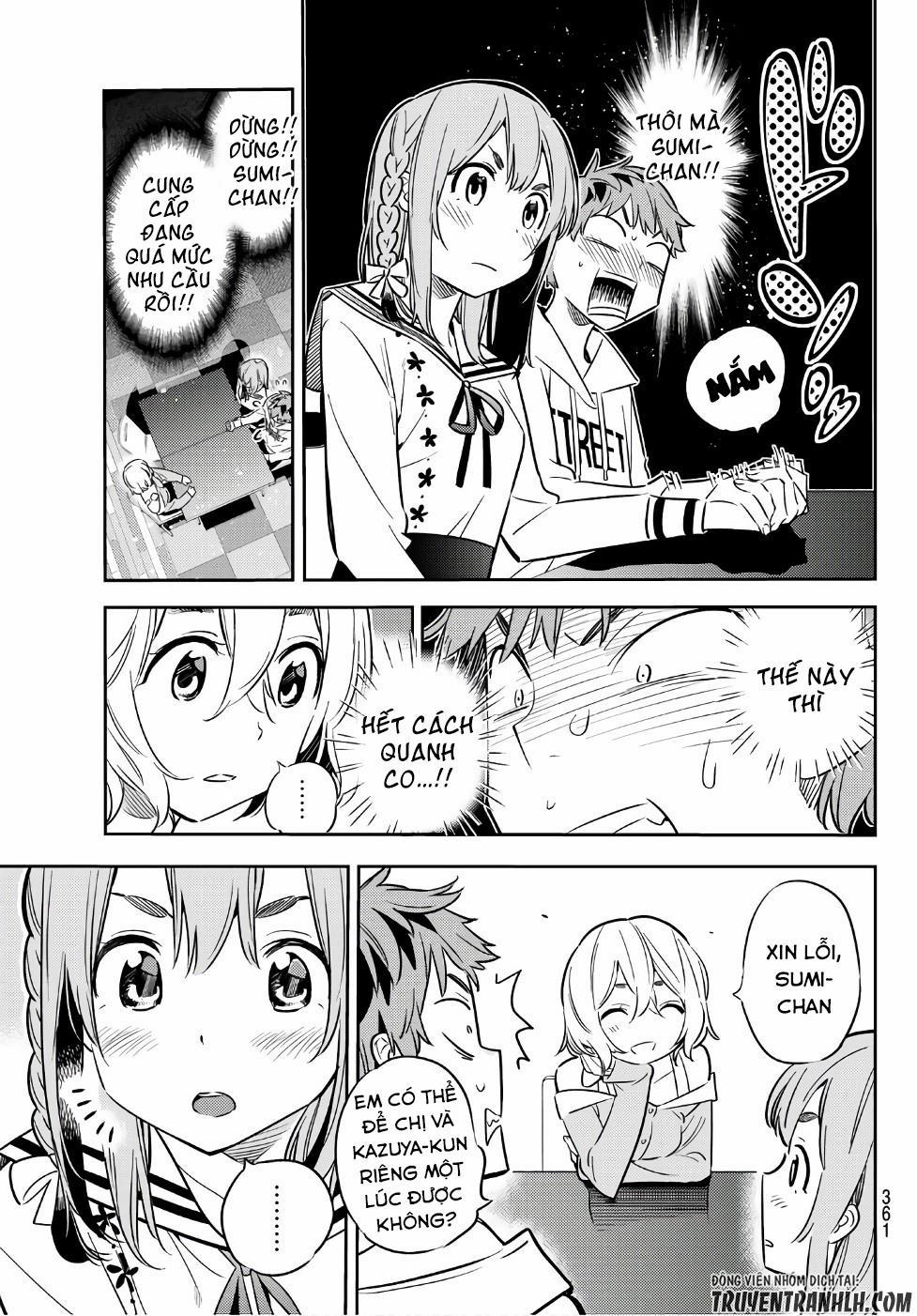 Kanojo, Okarishimasu 43 trang 15