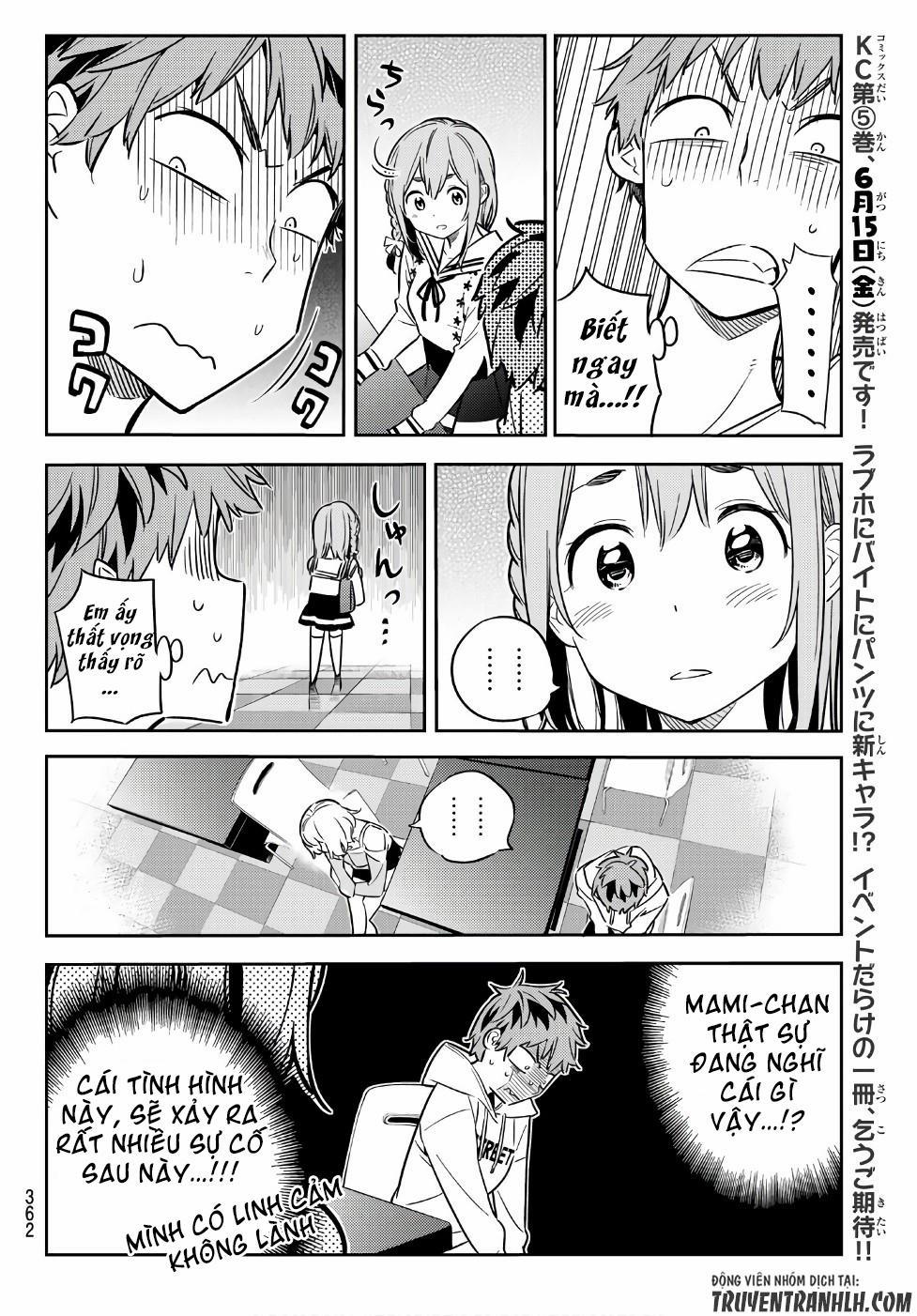 Kanojo, Okarishimasu 43 trang 16