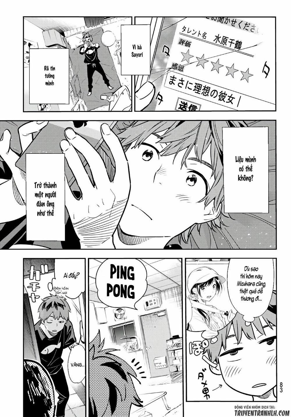 Kanojo, Okarishimasu 58 trang 17