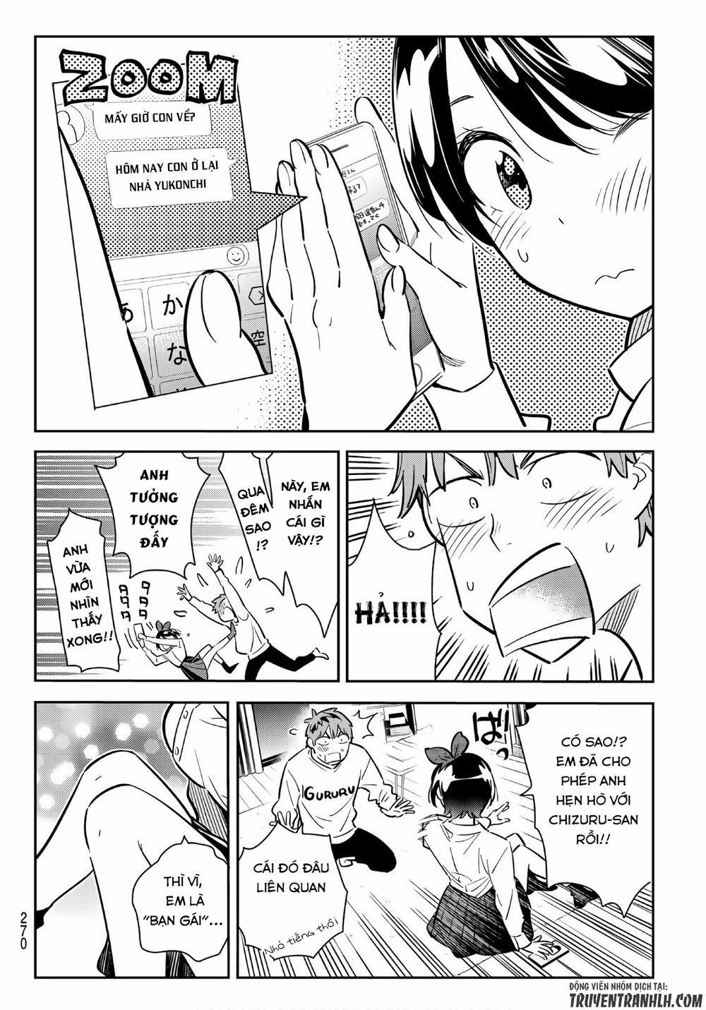 Kanojo, Okarishimasu 63 trang 16