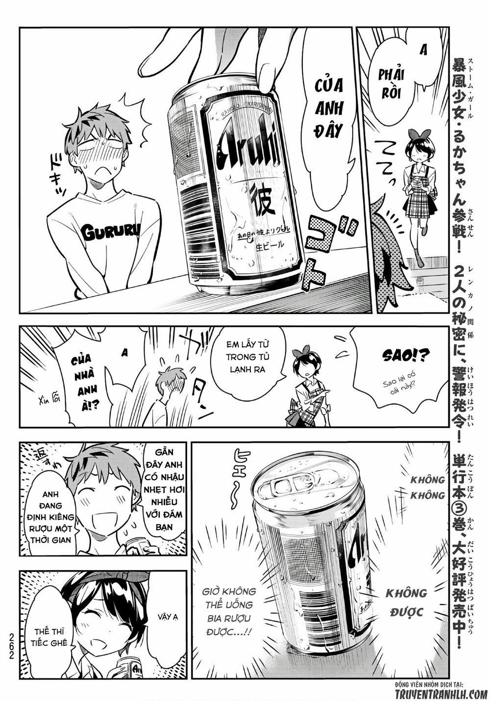 Kanojo, Okarishimasu 63 trang 8