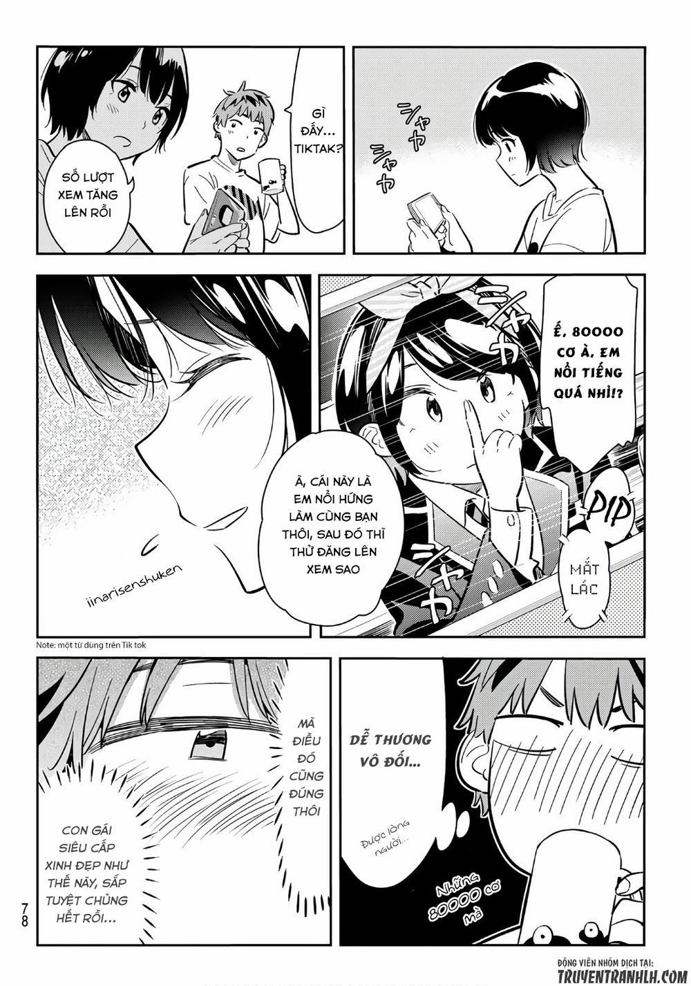 Kanojo, Okarishimasu 64 trang 11