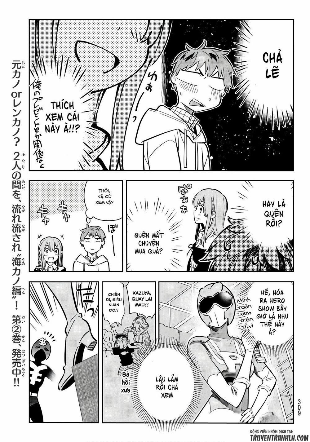 Kanojo, Okarishimasu 68 trang 9