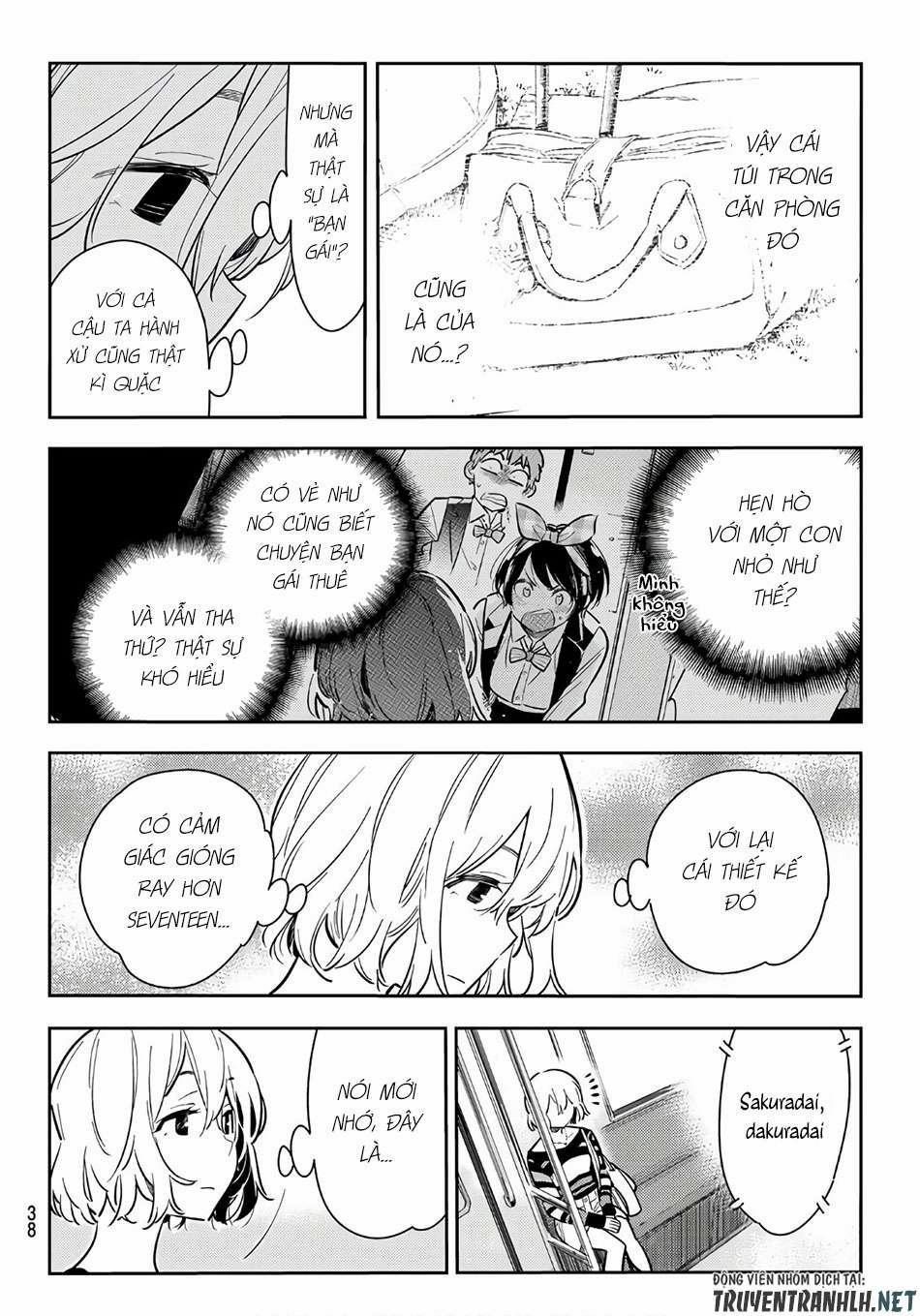 Kanojo, Okarishimasu 76 trang 16