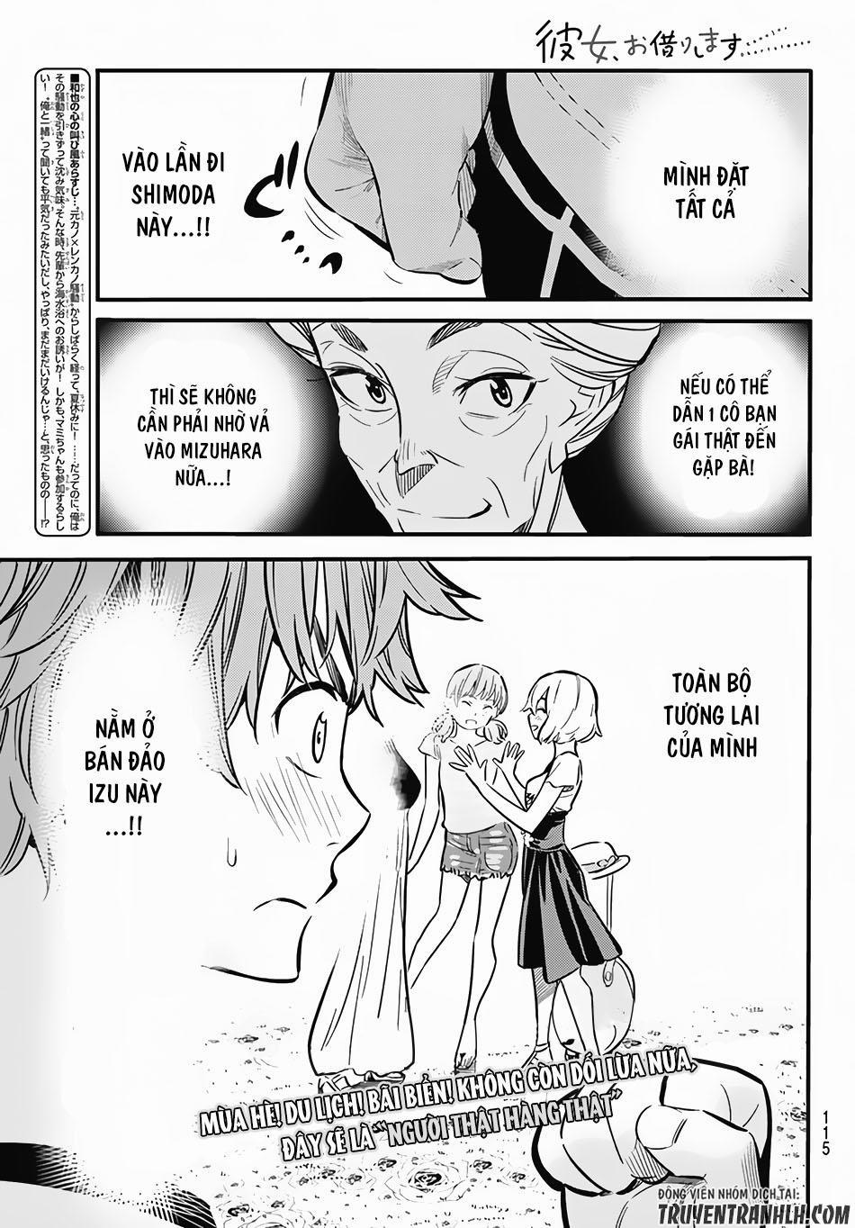 Kanojo, Okarishimasu 8 trang 1