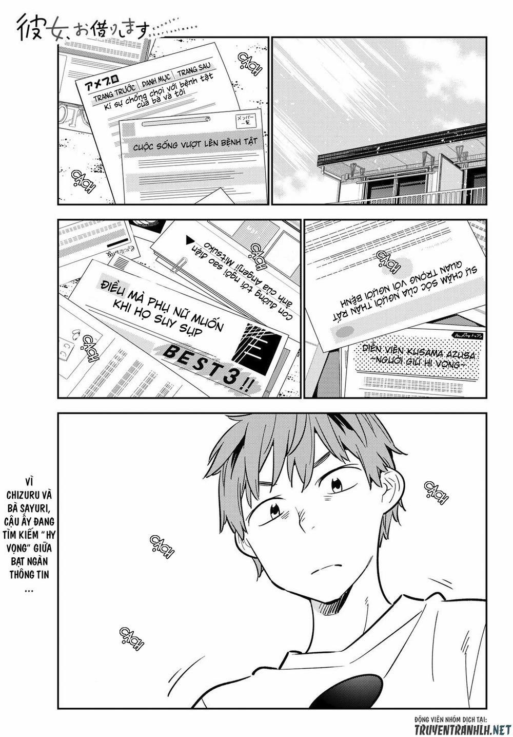 Kanojo, Okarishimasu 93 trang 1