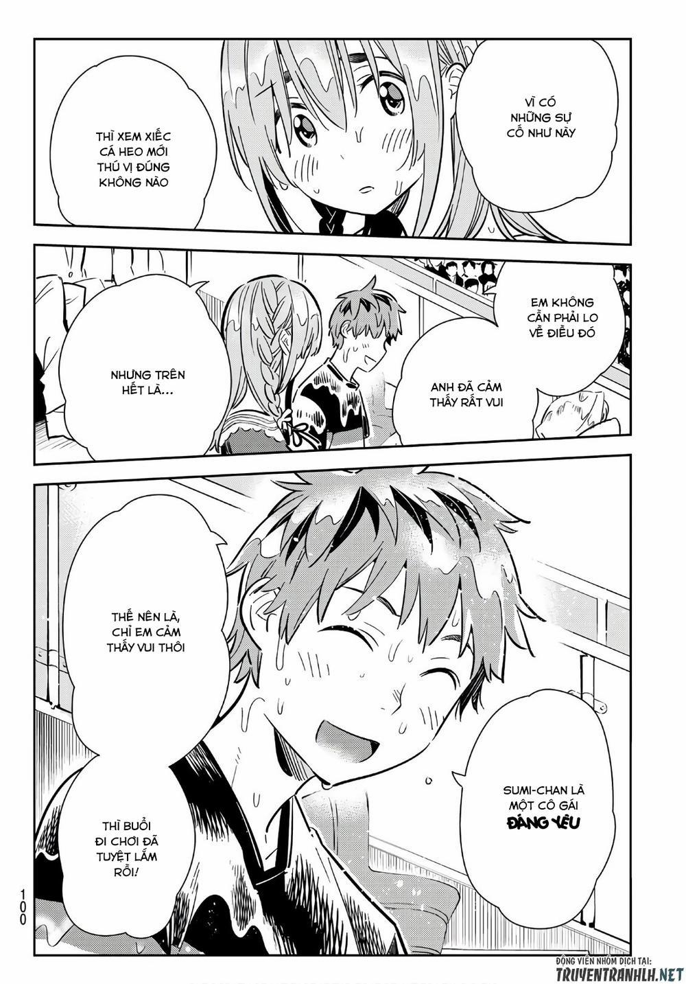 Kanojo, Okarishimasu 95 trang 16