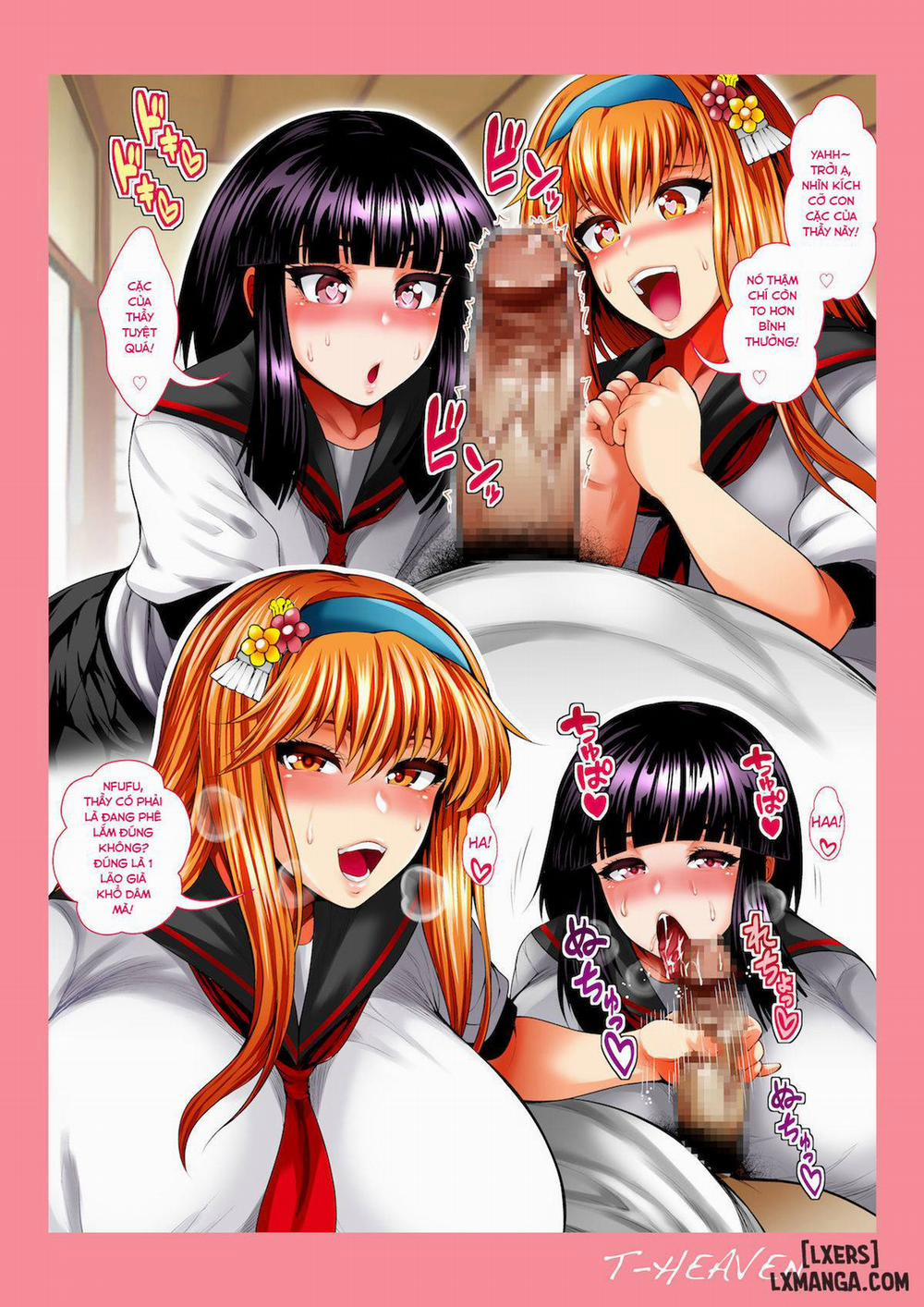 Kanojo-tachi wa Chuunen Kyoushi to Nuppori SEX Suru Oneshot trang 28