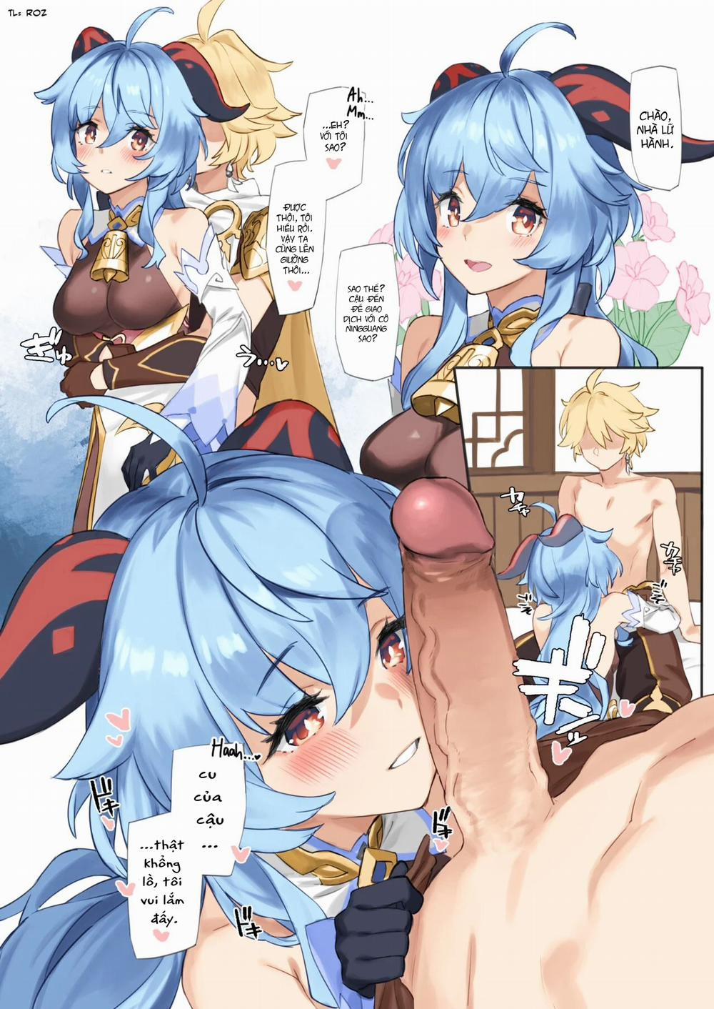 Kanu-chan ni Amaeru o Manga Fawning on Ganyu Oneshot trang 0