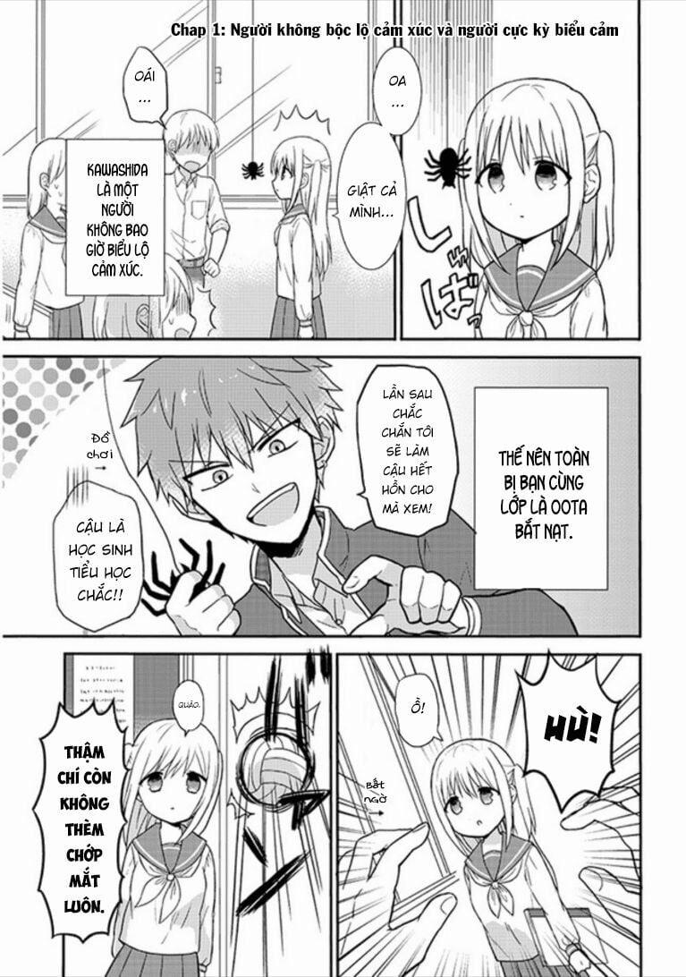 Kao Ni Denai Kashiwada-San To Kao Ni Deru Oota-Kun 1 trang 1