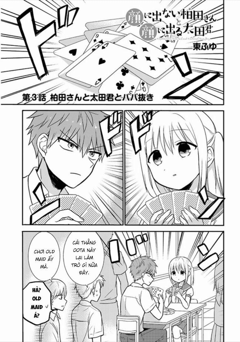 Kao Ni Denai Kashiwada-San To Kao Ni Deru Oota-Kun 3 trang 0