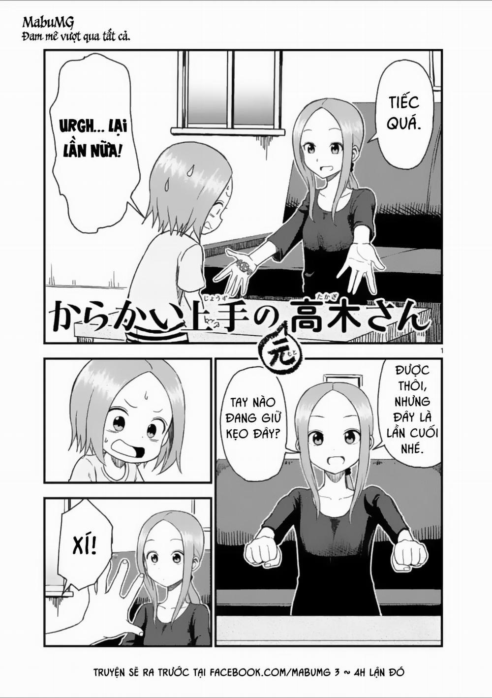 Karakai Jouzu No (Moto) Takagi-San 39 trang 1