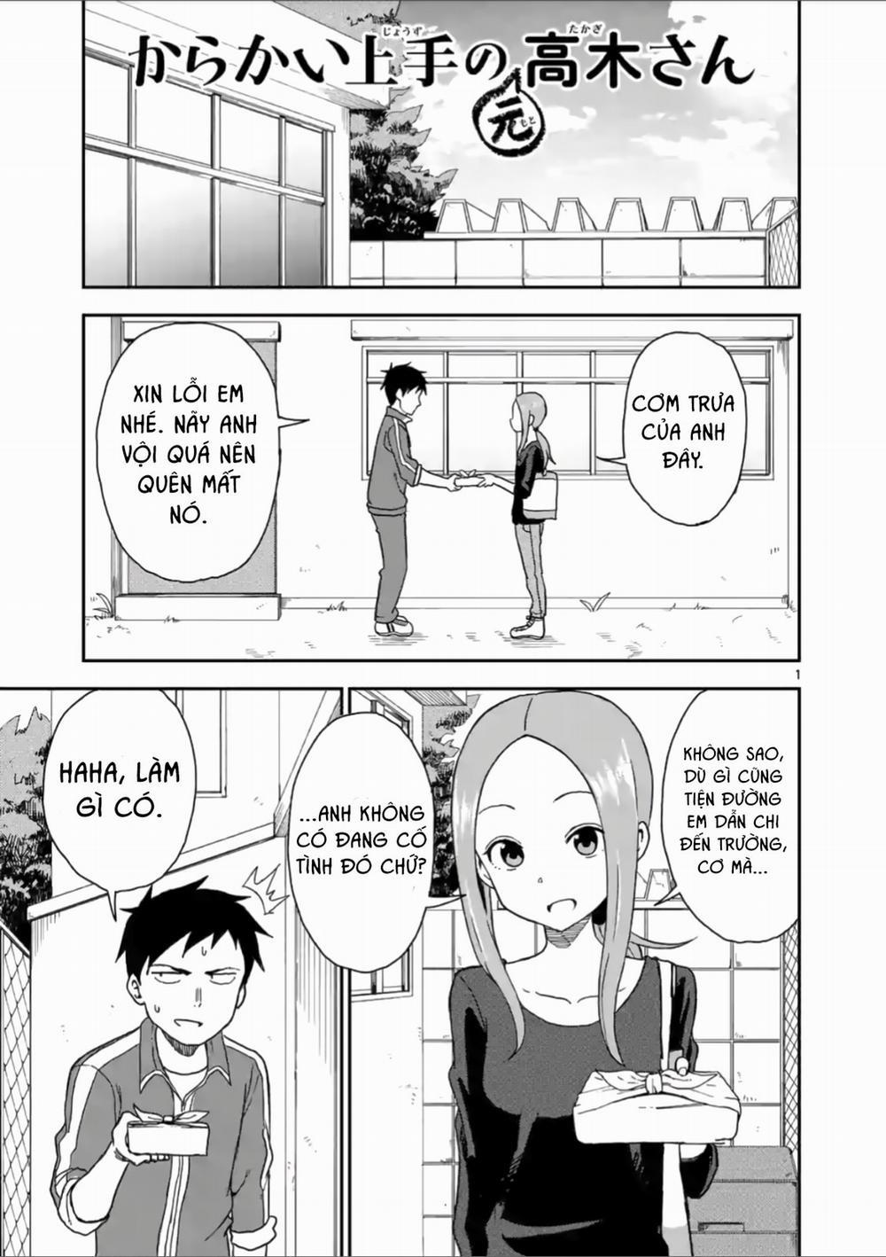 Karakai Jouzu No (Moto) Takagi-San 60 trang 1