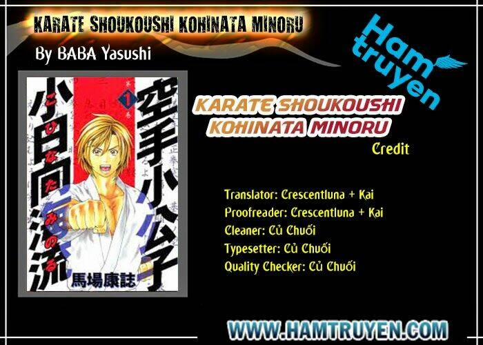 Karate Shoukoushi Kohinata Minoru 185 trang 1