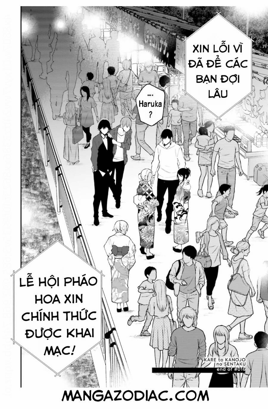 Kare To Kanojo No Sentaku 16 trang 22