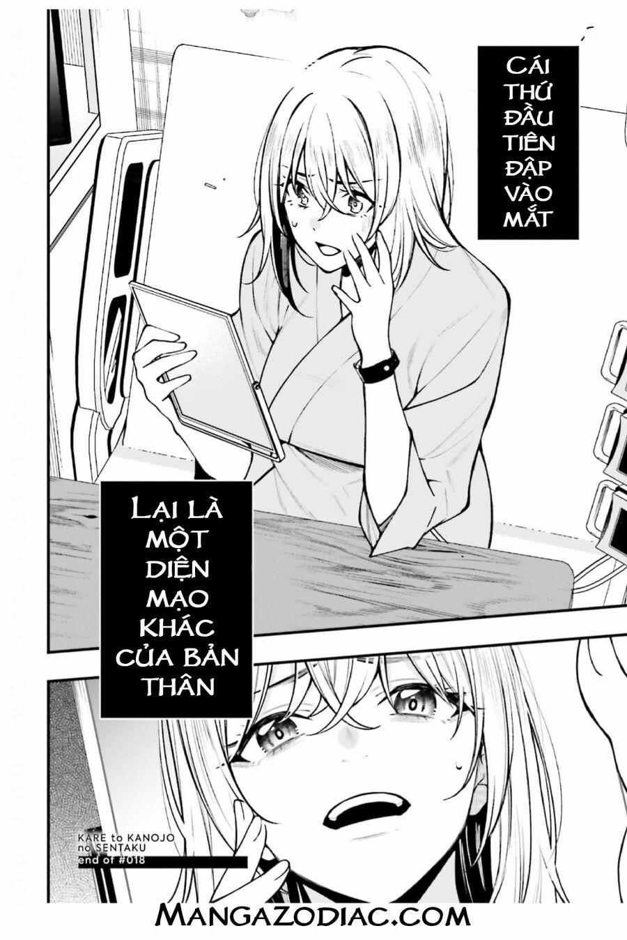 Kare To Kanojo No Sentaku 18 trang 36