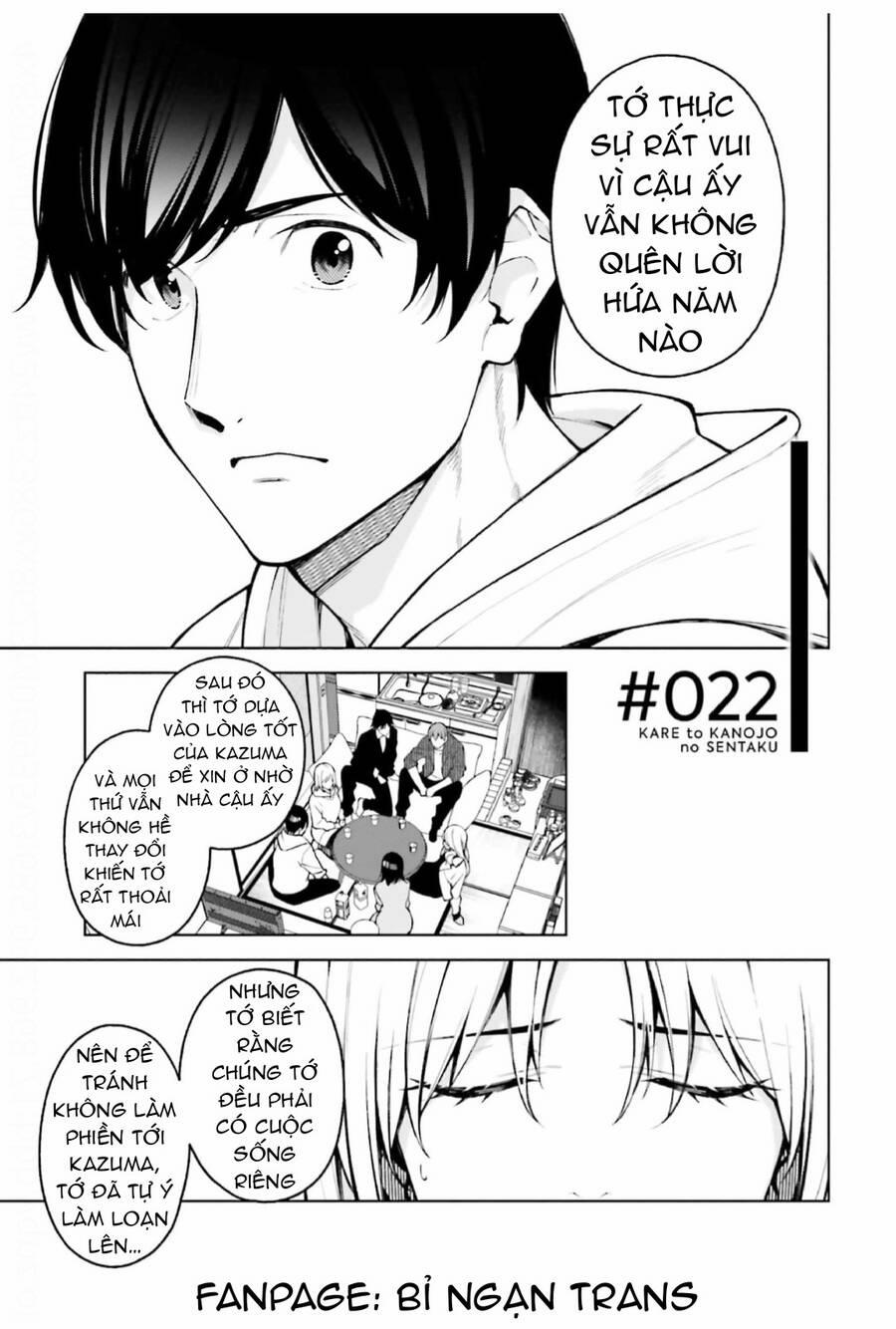 Kare To Kanojo No Sentaku 22 trang 4