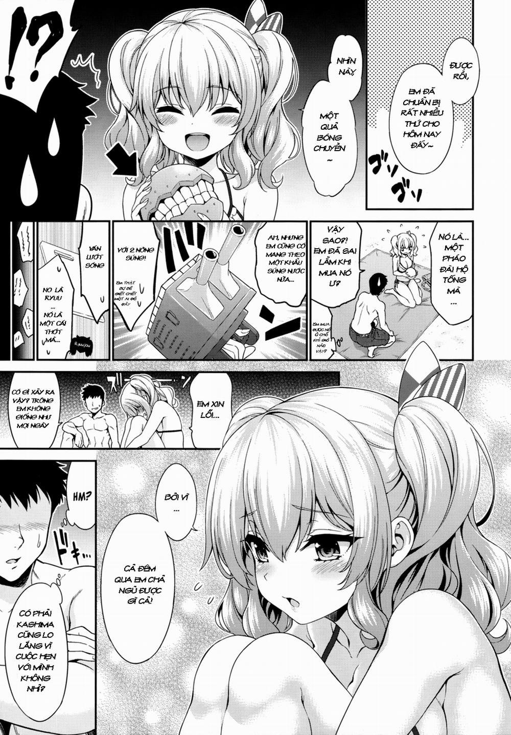 Kashima-Chan To Suimin Ecchi (Kantai Collection) Oneshot trang 4